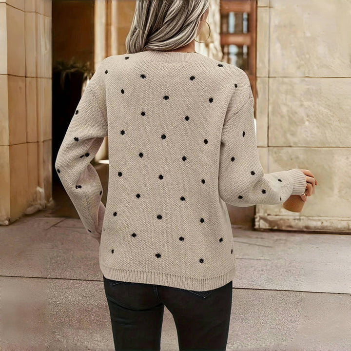 Ambre™ | Pull à pois élégant