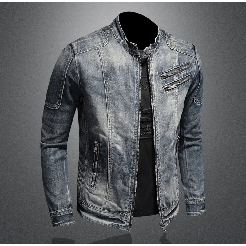 Markus™ | Veste d'Hiver en Denim Décontractée