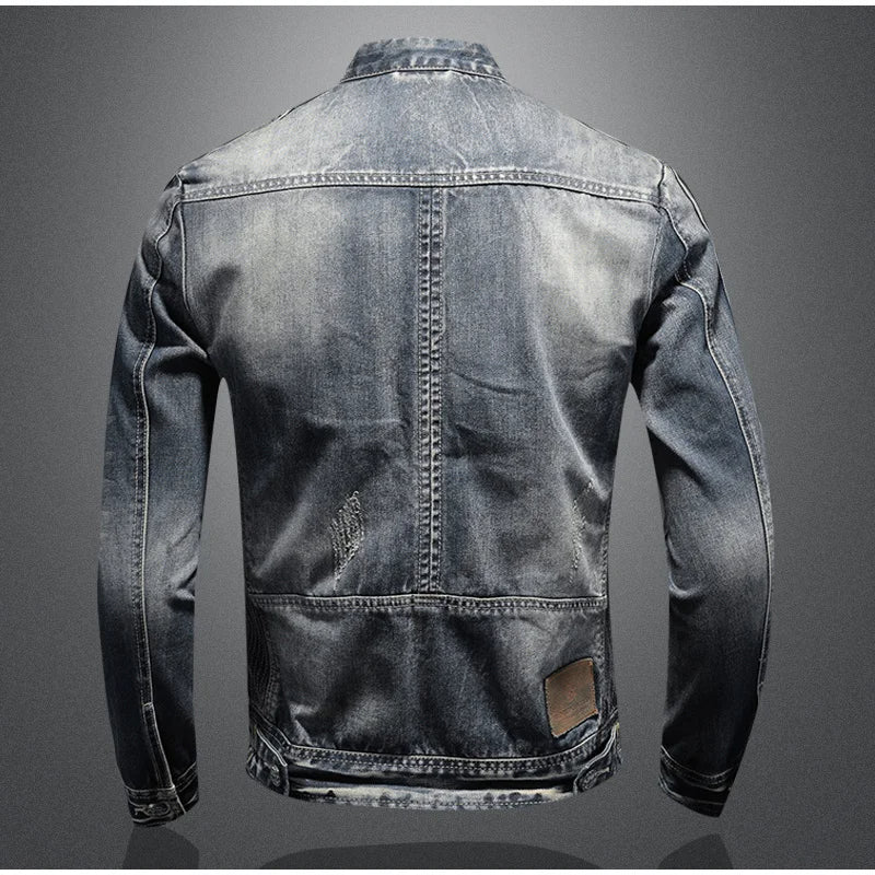 Markus™ | Veste d'Hiver en Denim Décontractée