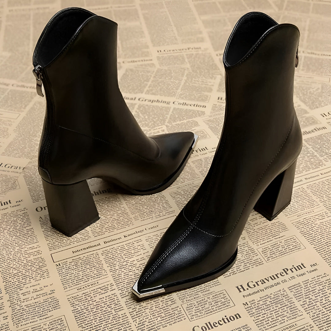 Chloe™ | Élégantes Bottines à Talon